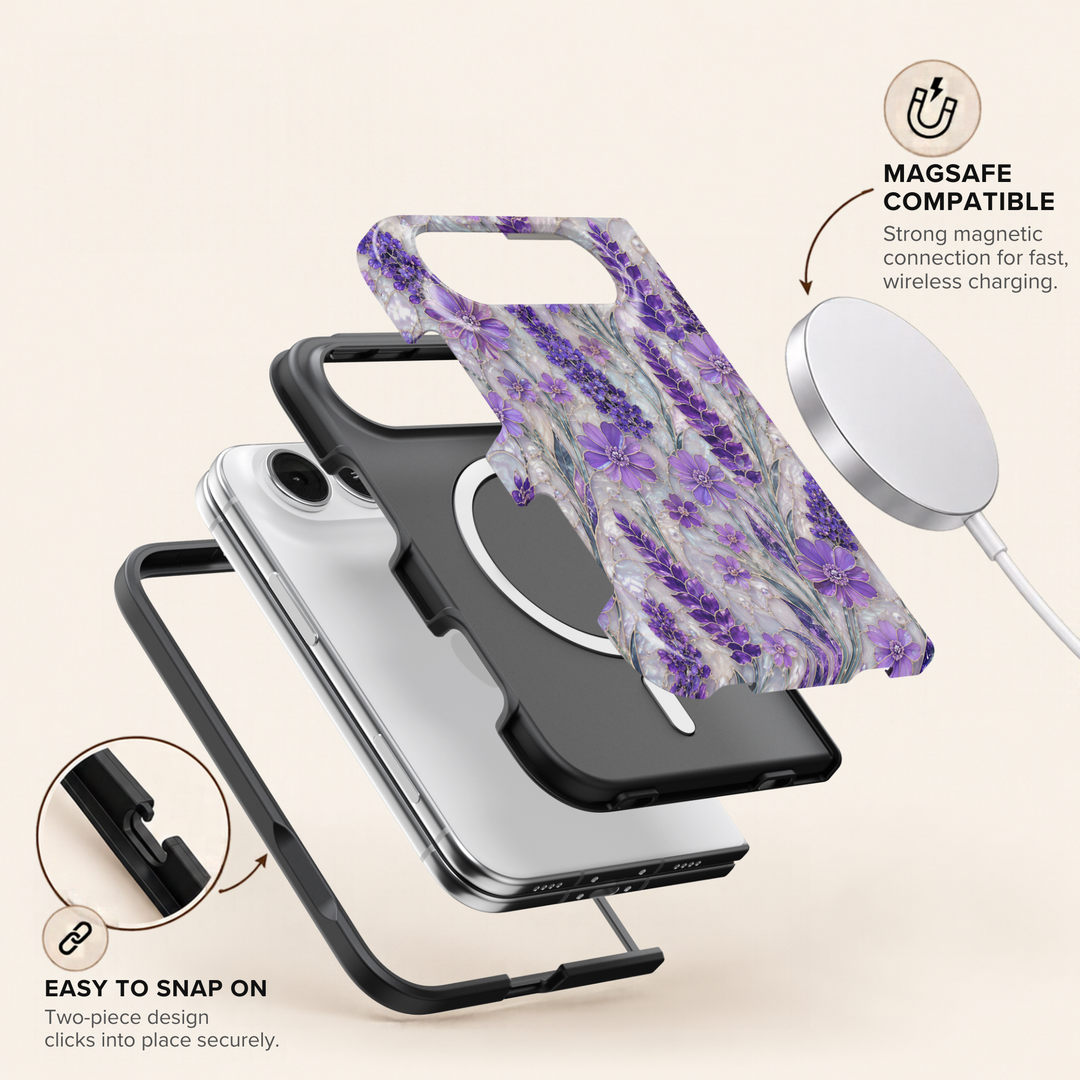 Lavender Whispers – iPhone Duo Case