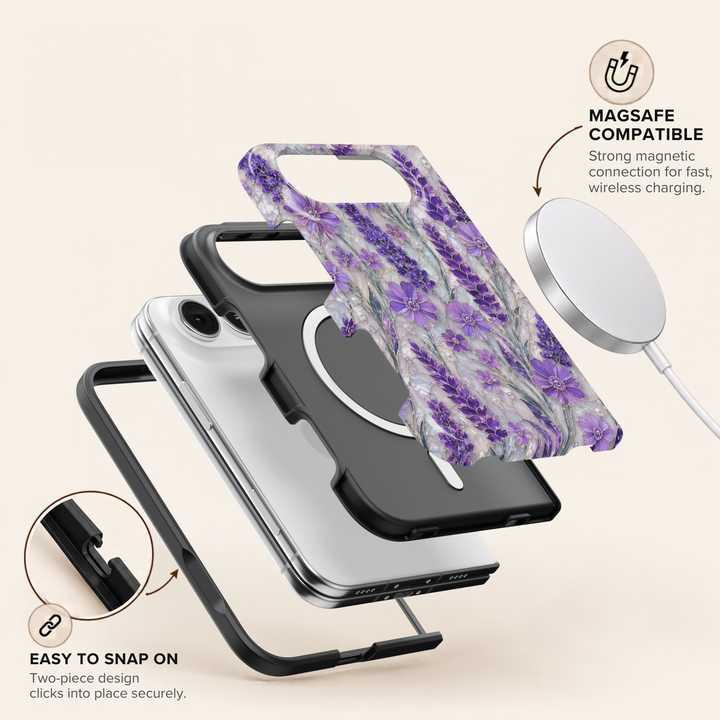 Lavender Whispers – iPhone Duo Case