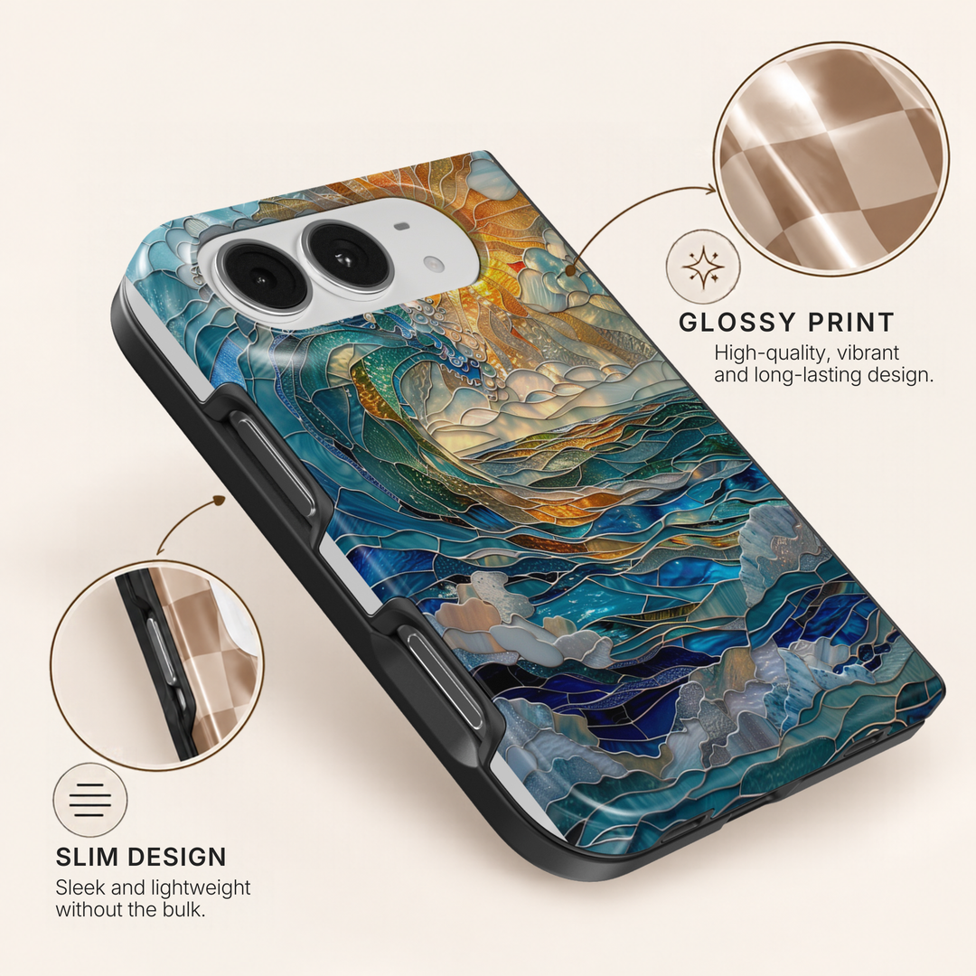 Golden Tide – iPhone Duo Case
