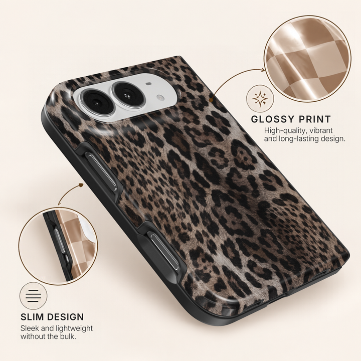 Smoky Leopard – iPhone Duo Case