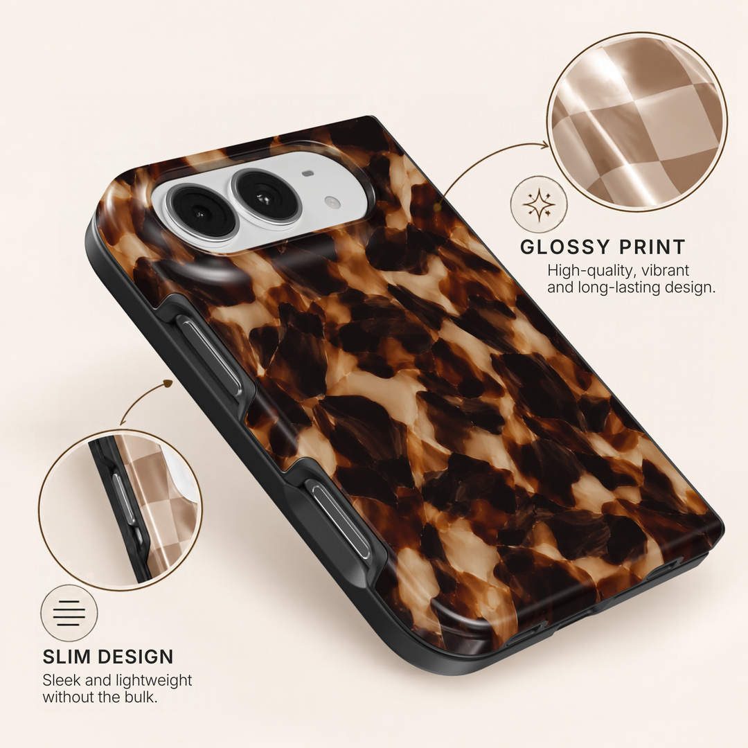 Amber Tortoise – iPhone Duo Case
