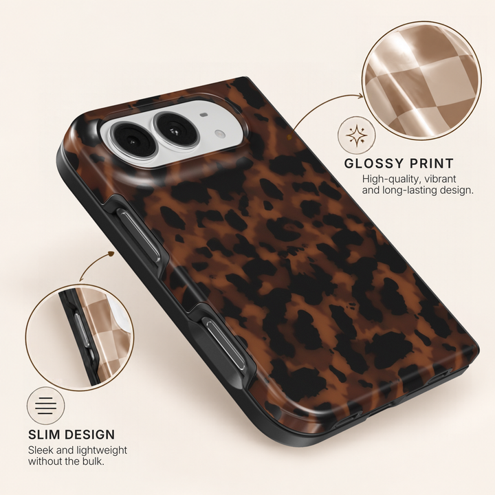 Espresso Tortoise – iPhone Duo Case