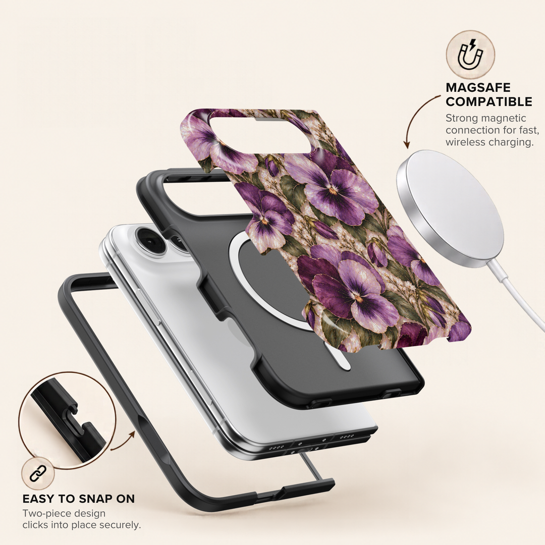 February Violet – iPhone Duo Case
