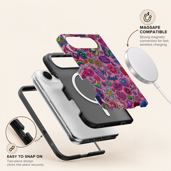 Y2K Pop Princess – iPhone Duo Case