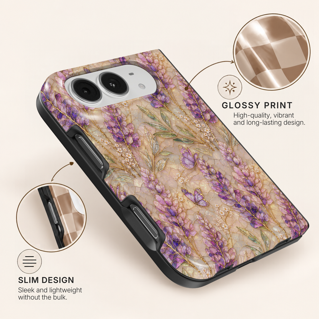 Lavender Meadow – iPhone Duo Case