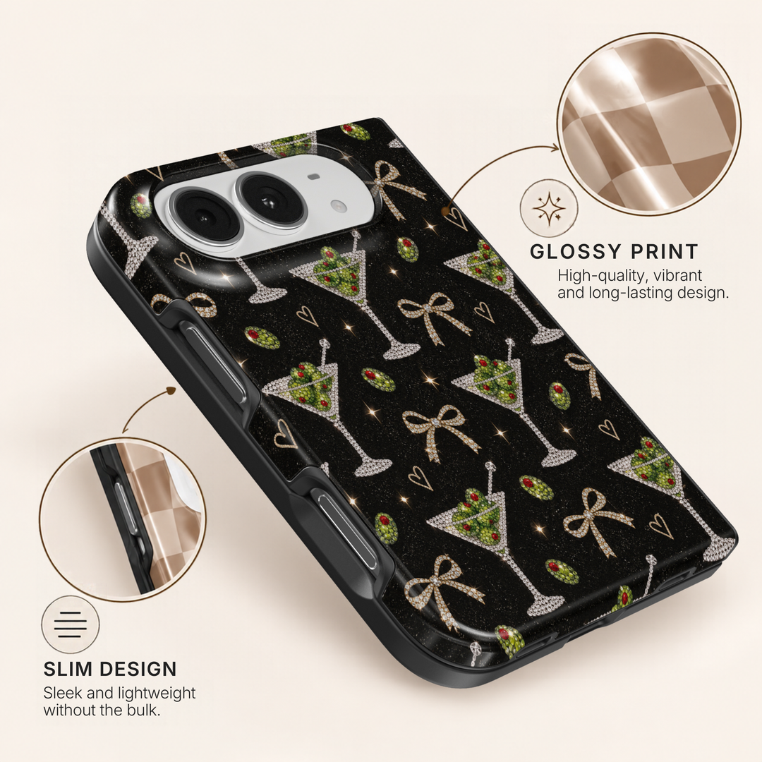 Midnight Martini – iPhone Duo Case