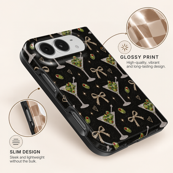 Midnight Martini – iPhone Duo Case