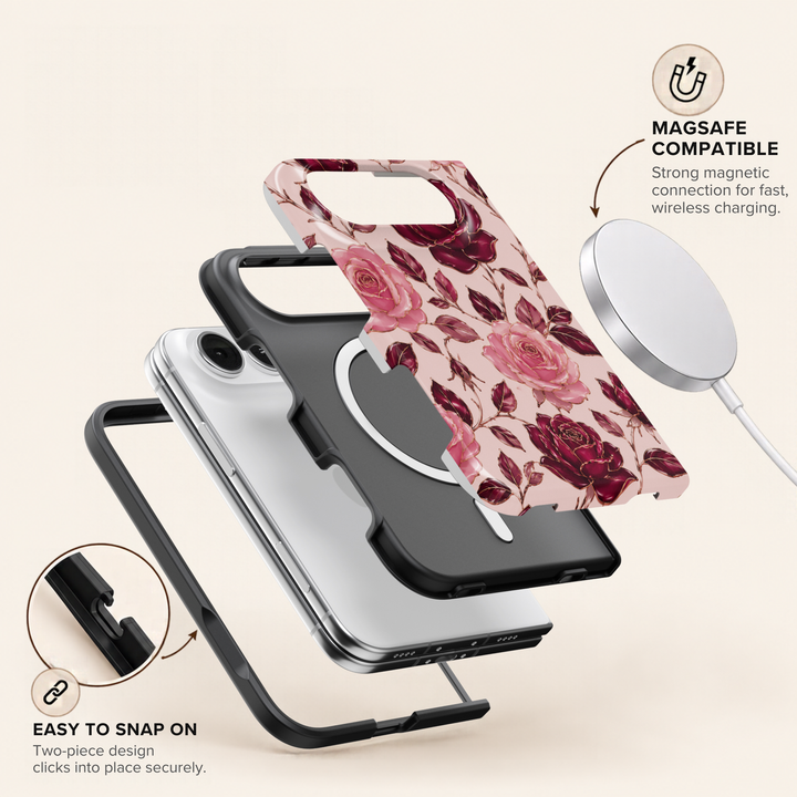 Blushing Romance – iPhone Duo Case
