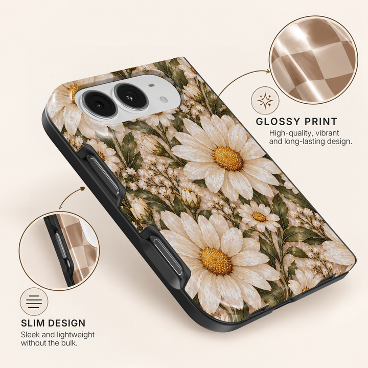 April Daisy – iPhone Duo Case