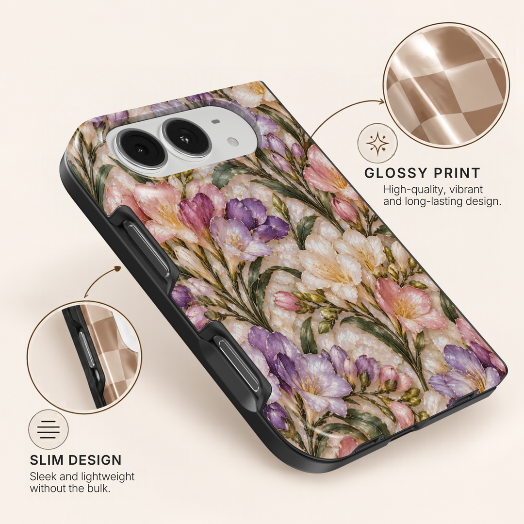 Spring Freesia – iPhone Duo Case