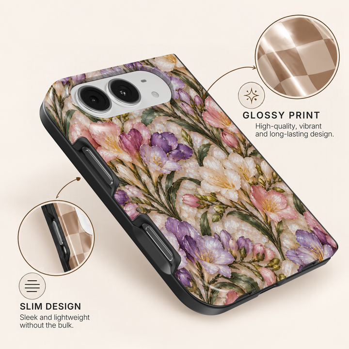 Spring Freesia – iPhone Duo Case