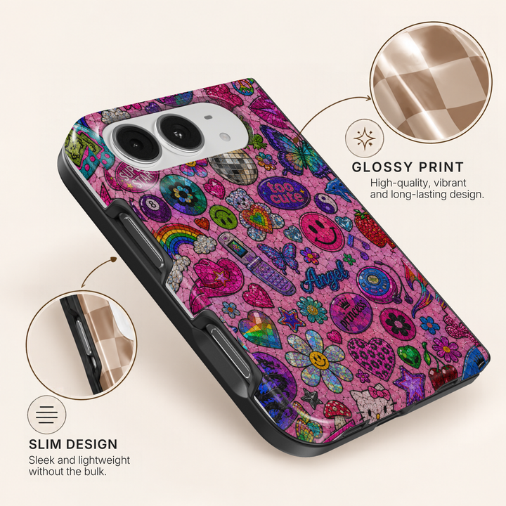 Y2K Pop Princess – iPhone Duo Case