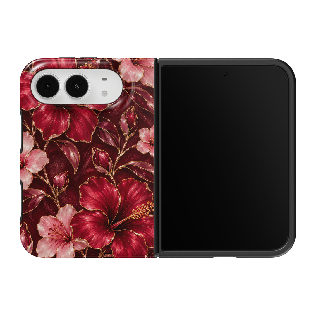 Crimson Hibiscus – iPhone Duo Case