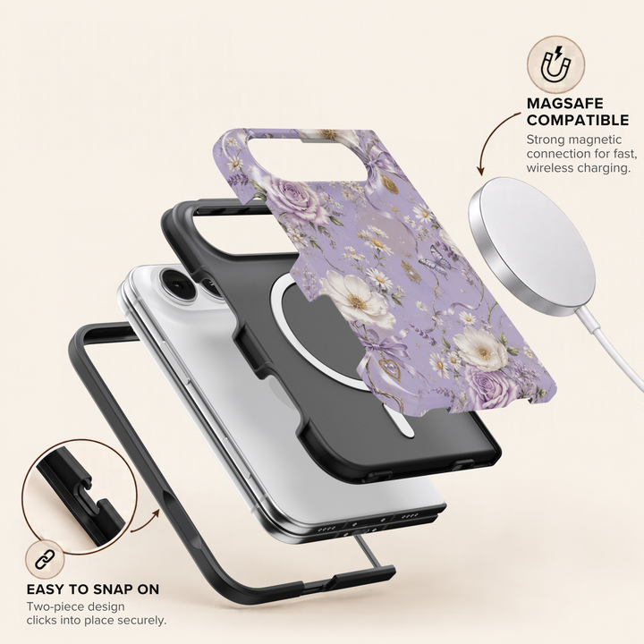 Lavender Daydream – iPhone Duo Case