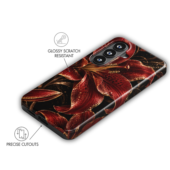 Crimson Ember Lily