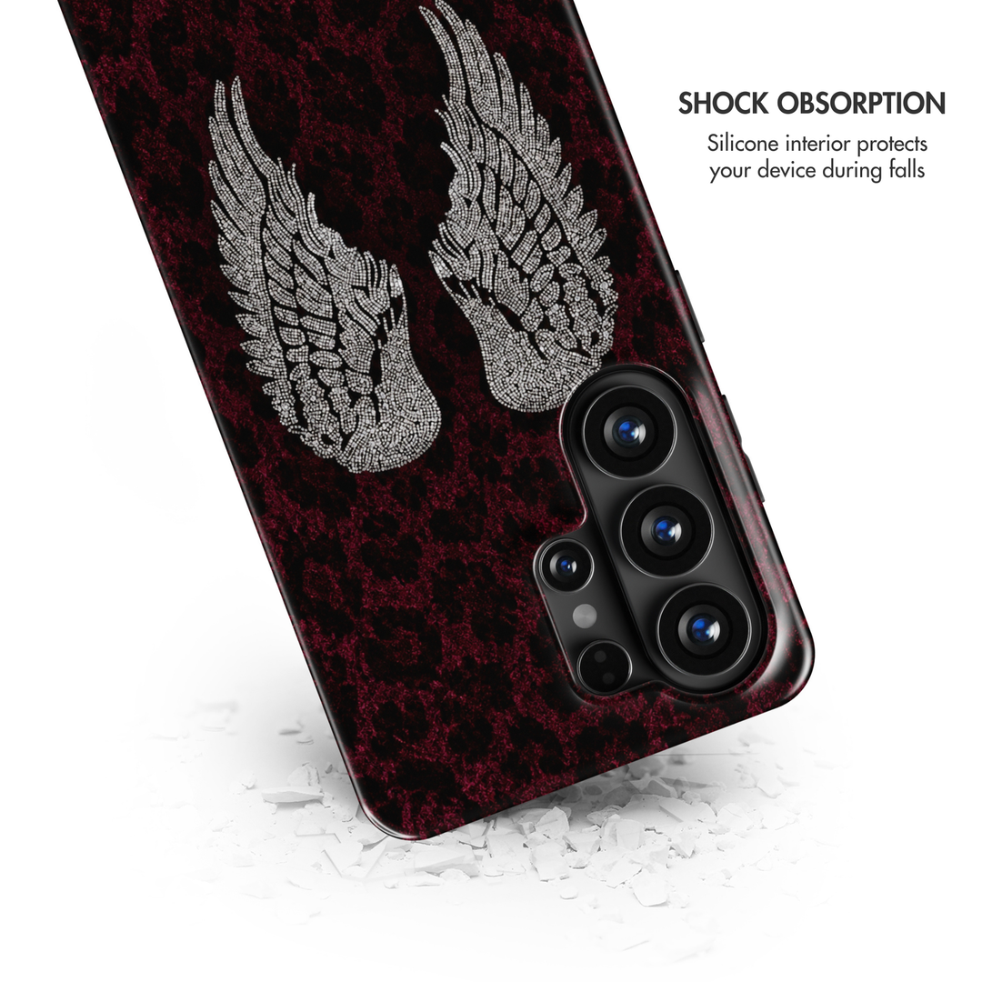 Crimson Angel Wings