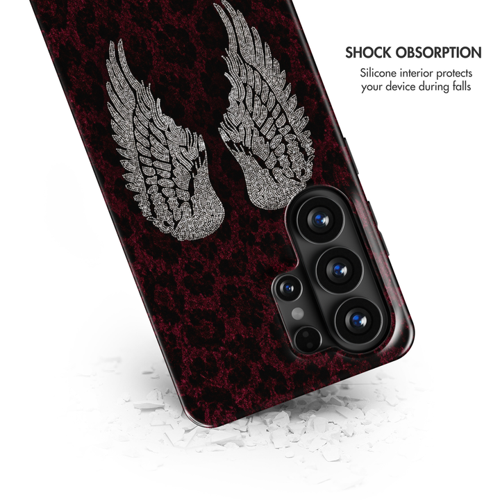 Crimson Angel Wings