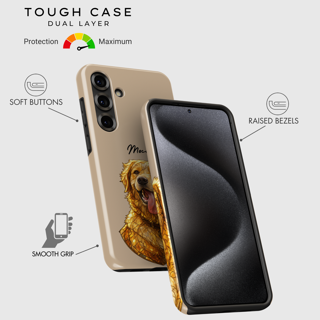 Stained Glass Pet Portrait
