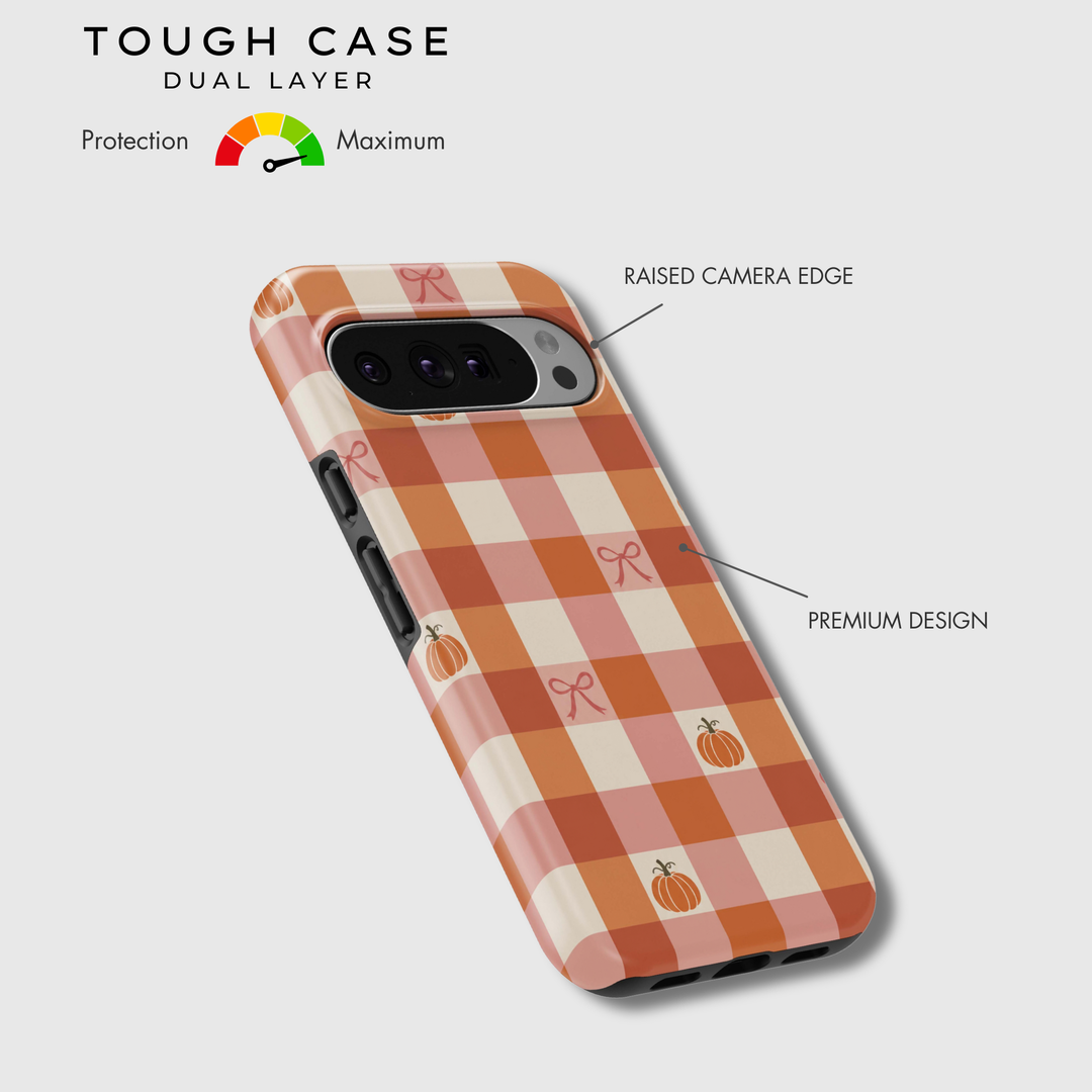 Pumpkin Spice Gingham