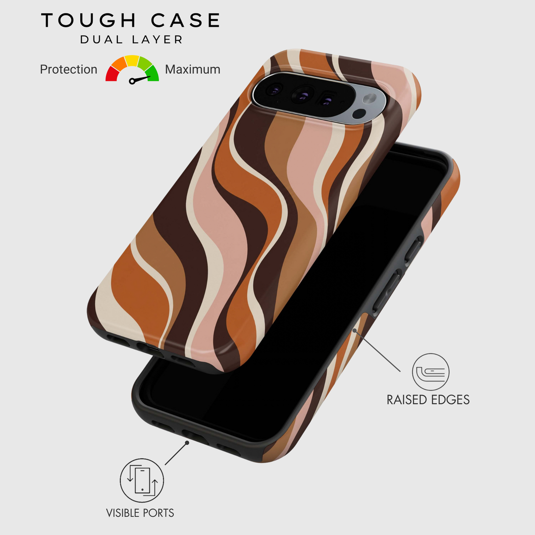 Caramel Retro Waves