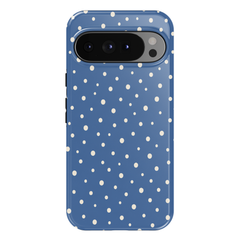 Coastal Blue Polka Dots