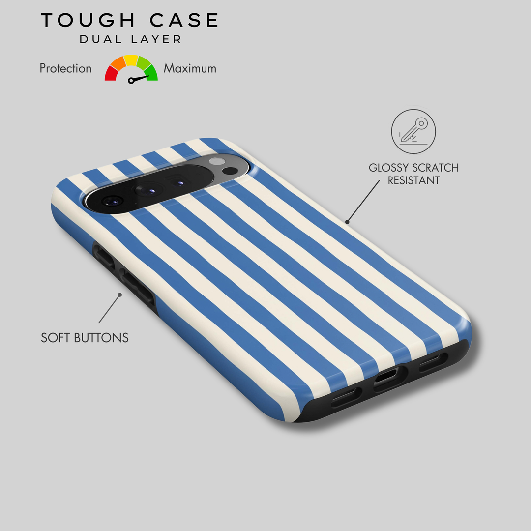 Coastal Blue Stripes