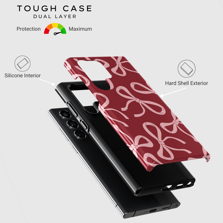 Samsung Galaxy Case Clear - Corazones de amor