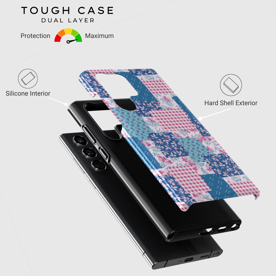 Samsung Galaxy Case Clear - Corazones de amor