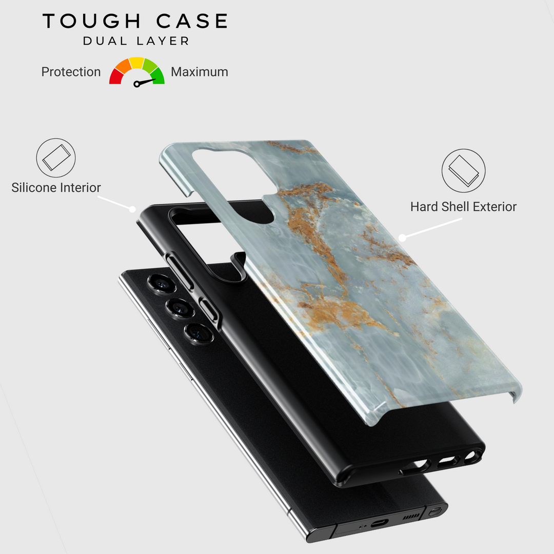 Samsung Galaxy Case Clear - Corazones de amor