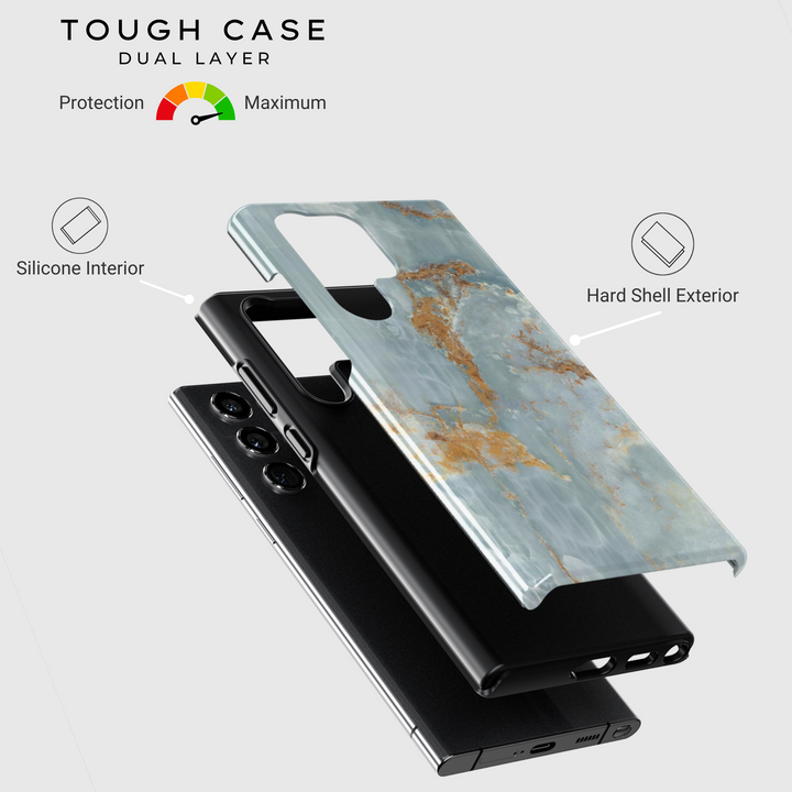 Samsung Galaxy Case Clear - Corazones de amor