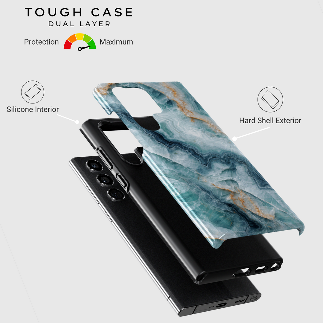 Samsung Galaxy Case Clear - Corazones de amor
