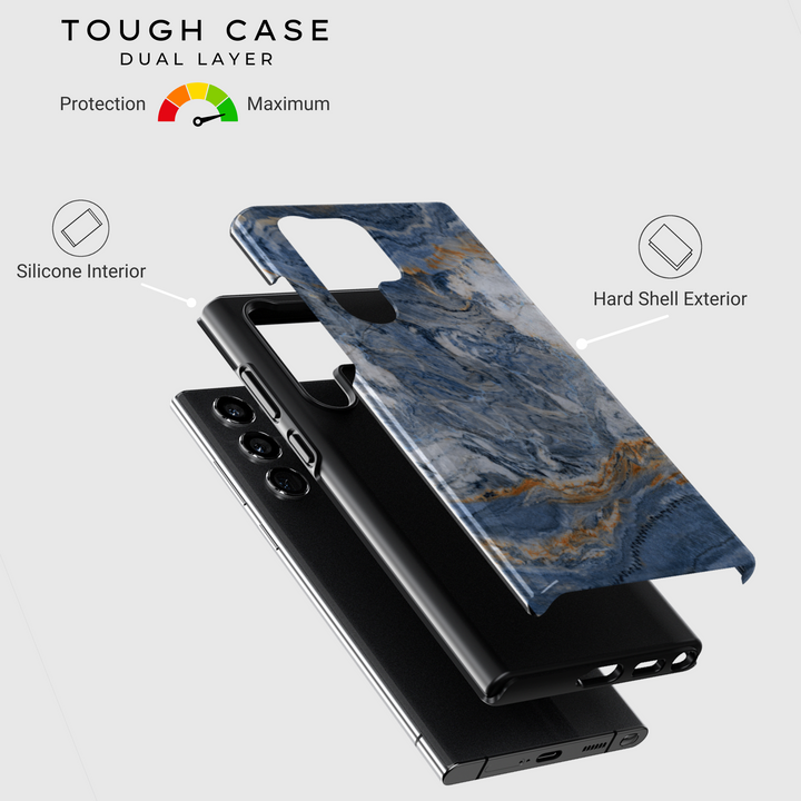 Samsung Galaxy Case Clear - Corazones de amor