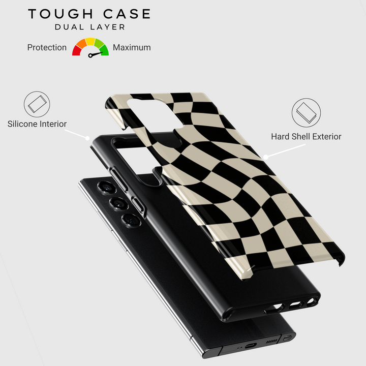 Samsung Galaxy Case Clear - Corazones de amor