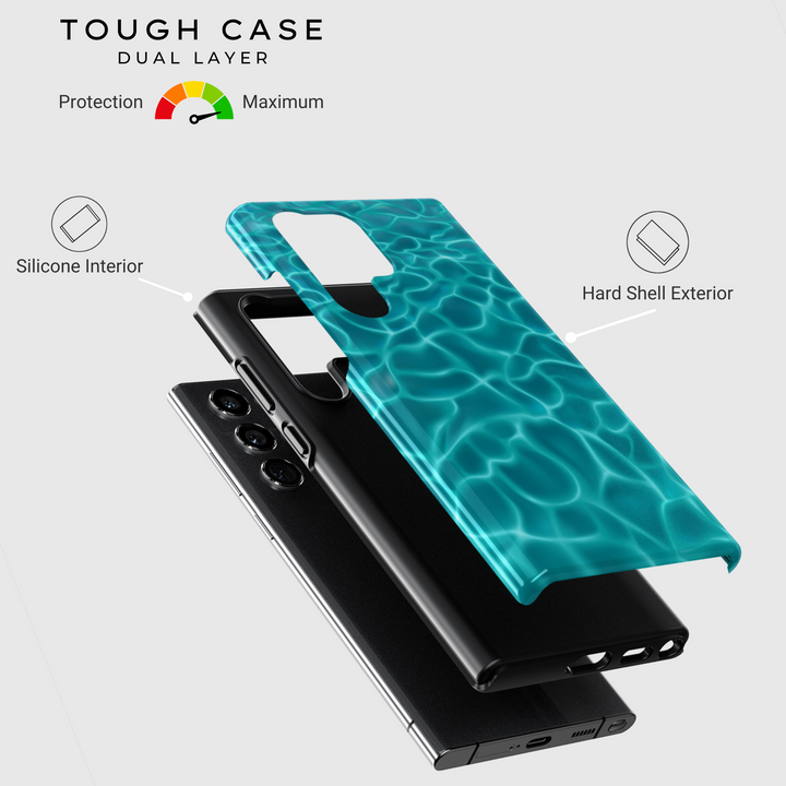Samsung Galaxy Case Clear - Corazones de amor