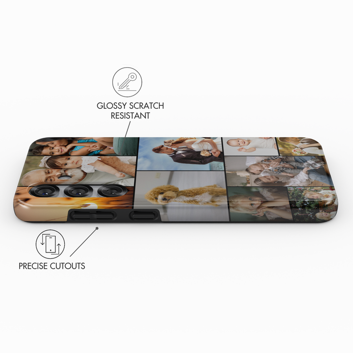 Samsung Galaxy Case Clear - Corazones de amor