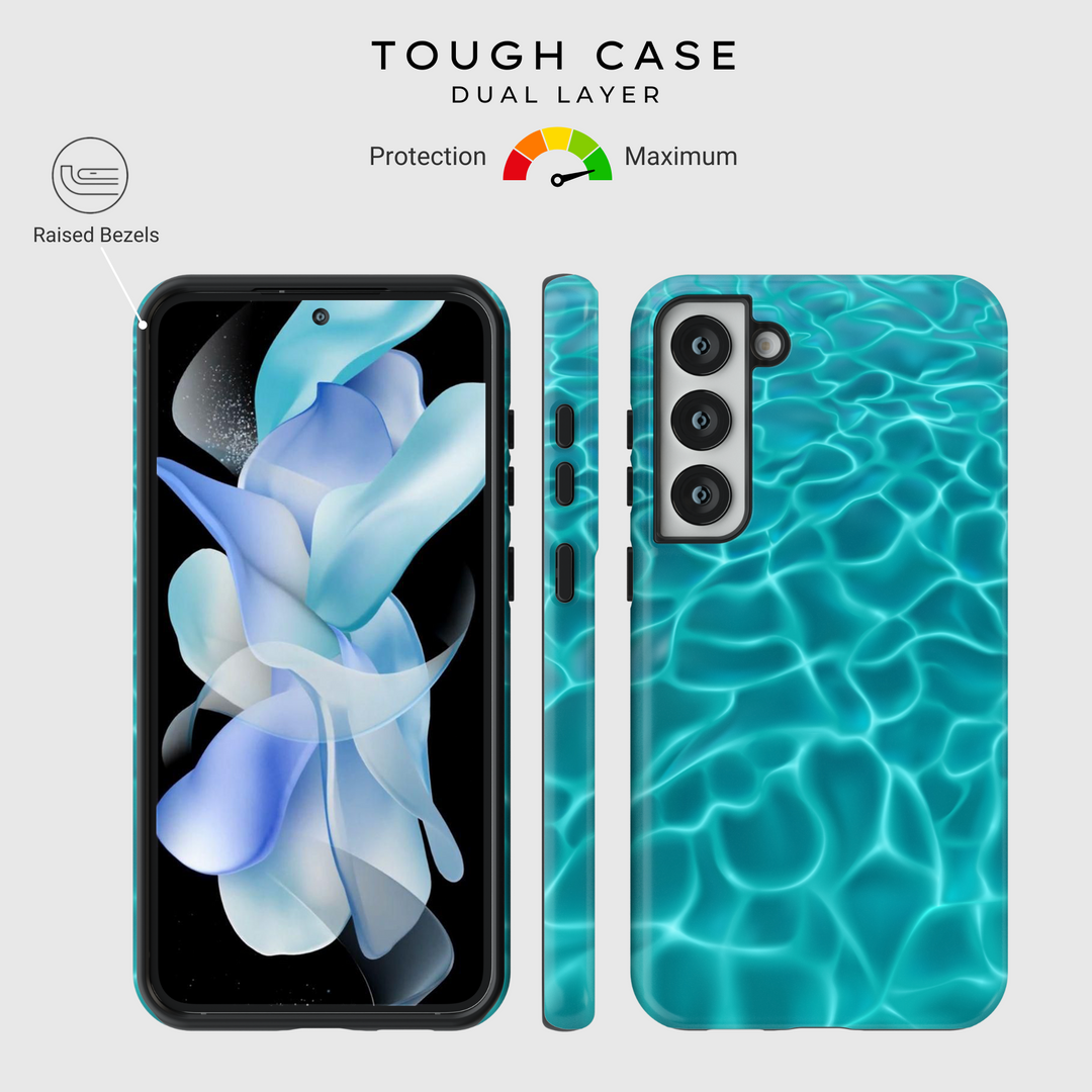 Samsung Galaxy Case Clear - Corazones de amor