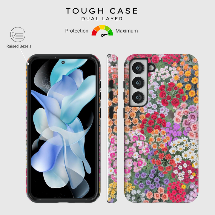 Samsung Galaxy Case Clear - Corazones de amor
