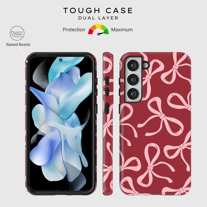 Samsung Galaxy Case Clear - Corazones de amor