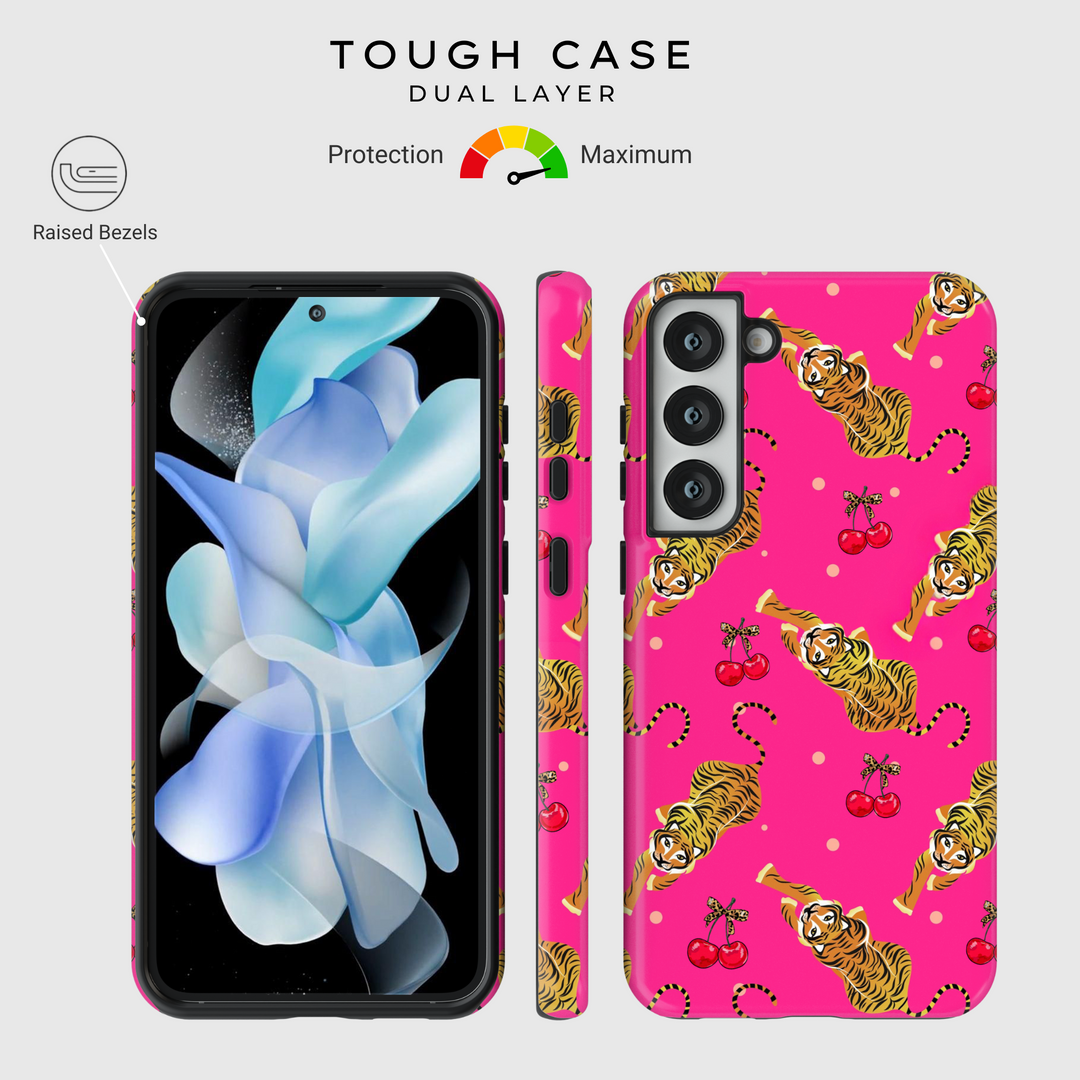 Samsung Galaxy Case Clear - Corazones de amor