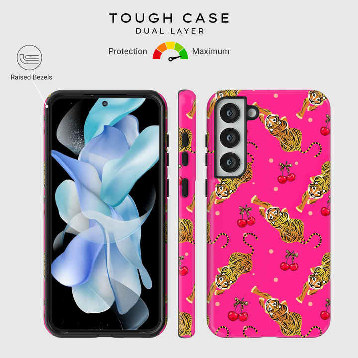 Samsung Galaxy Case Clear - Corazones de amor