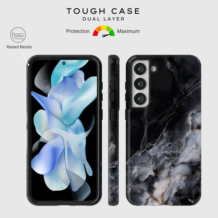 Samsung Galaxy Case Clear - Corazones de amor