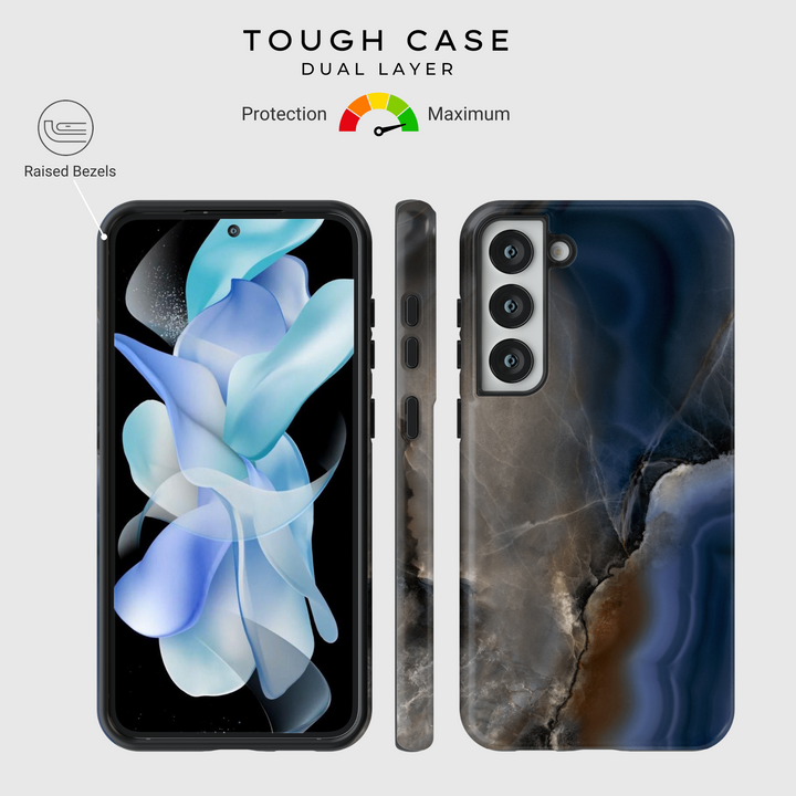 Samsung Galaxy Case Clear - Corazones de amor