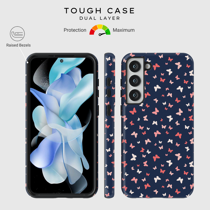 Samsung Galaxy Case Clear - Corazones de amor