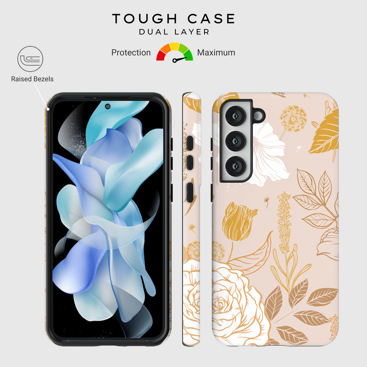 Samsung Galaxy Case Clear - Corazones de amor