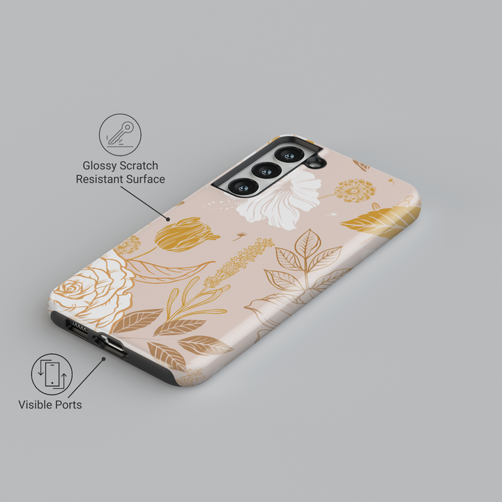 Samsung Galaxy Case Clear - Corazones de amor