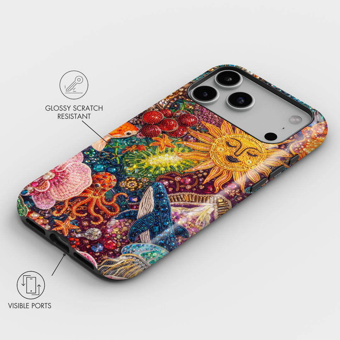 Funda iPhone Clear Glitter - Stardust 