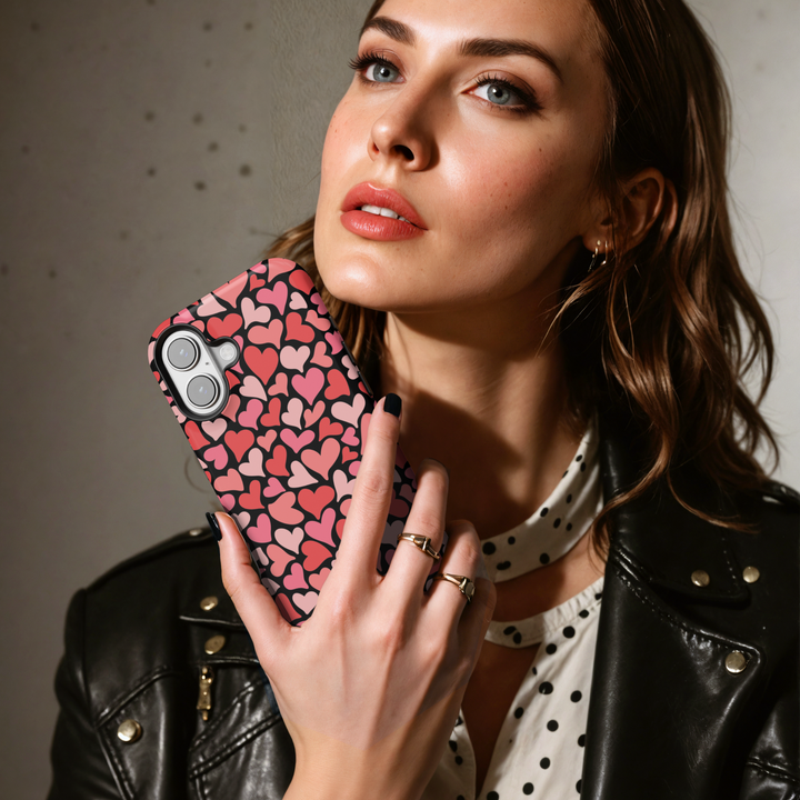 Seamless Hearts MagSafe iPhone Case, Seamless Hearts iPhone 16 Case, Seamless Hearts iPhone 15 Cover, Seamless Hearts Tough iPhone Case, Cute Slim Seamless Hearts Phone Case for Women, Preppy Seamless Hearts iPhone Case, Trendy iPhone 16 Seamless Hearts Case, Protective Seamless Floral iPhone Case, Slim Preppy iPhone 16 Seamless Floral Cover, Trendy Seamless Floral Phone Case for Women.