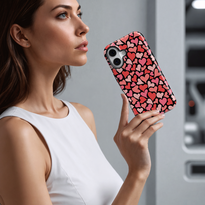 Seamless Hearts MagSafe iPhone Case, Seamless Hearts iPhone 16 Case, Seamless Hearts iPhone 15 Cover, Seamless Hearts Tough iPhone Case, Cute Slim Seamless Hearts Phone Case for Women, Preppy Seamless Hearts iPhone Case, Trendy iPhone 16 Seamless Hearts Case, Protective Seamless Floral iPhone Case, Slim Preppy iPhone 16 Seamless Floral Cover, Trendy Seamless Floral Phone Case for Women.