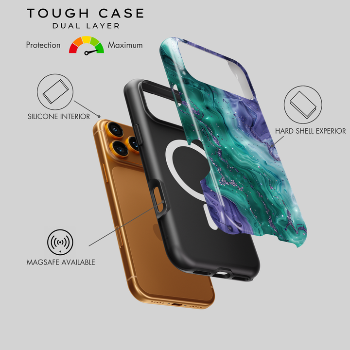 Funda iPhone Clear Glitter - Stardust 