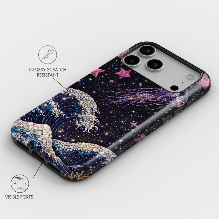 Funda iPhone Clear Glitter - Stardust 